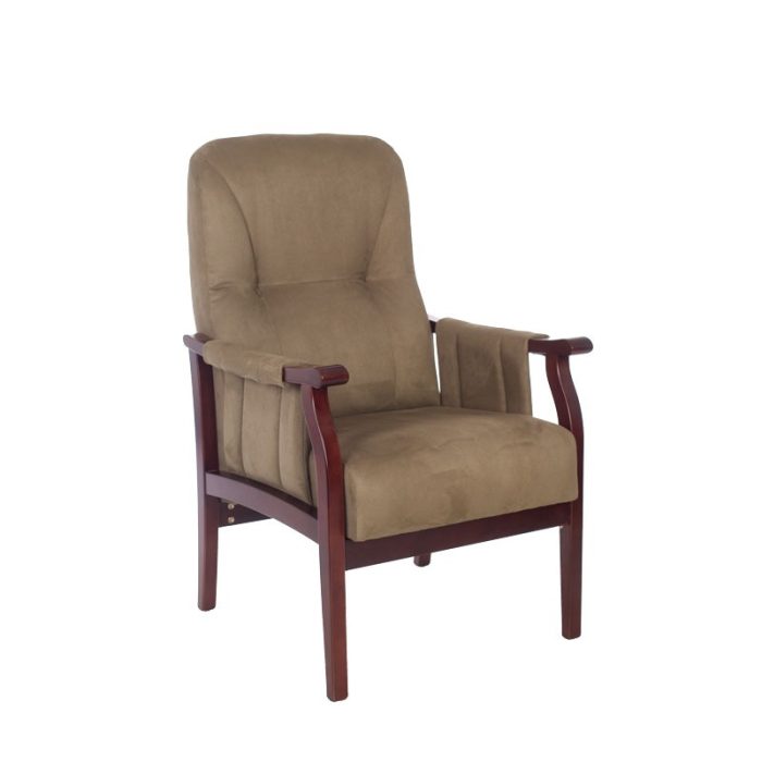 Churchill fixed chair with armrests