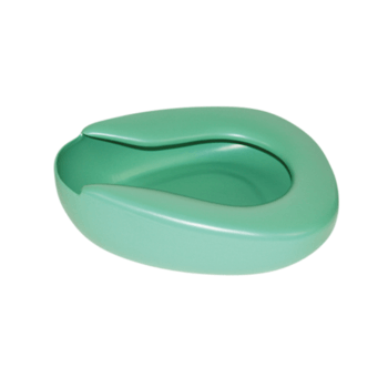 bed pan in green colour