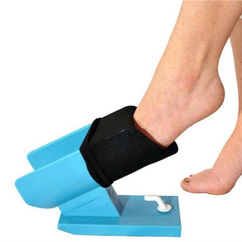 Sock aid for easy on and off application